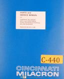 Cincinnati-Milacron-Cincinnati Milacron No. 2 & 3, Milling Machine, Service & Parts Manual 1929-No. 2-No. 3-01